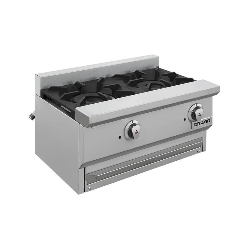 Parrilla de 2 quemadores modelo Slim