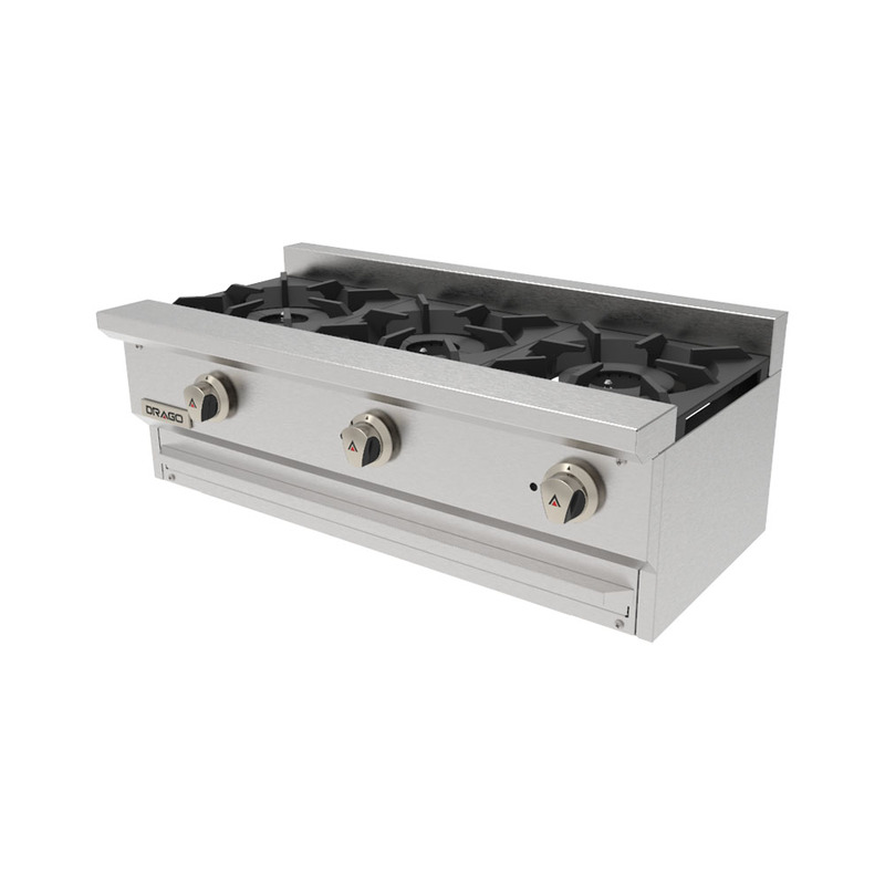 Parrilla Slim de 3 quemadores GPA-300-01