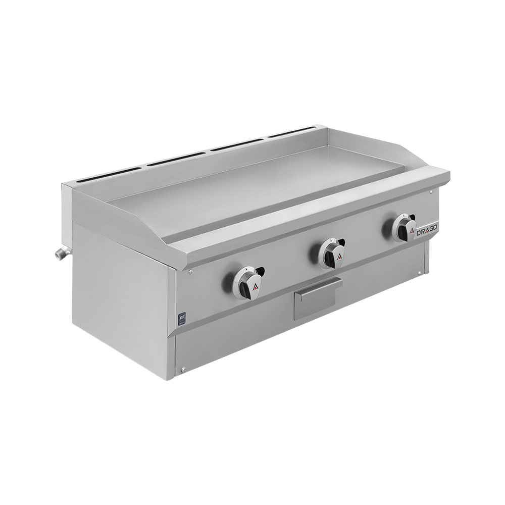 Plancha Slim de 3 quemadores