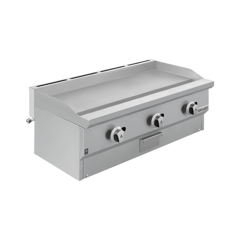 Plancha Slim de 3 quemadores