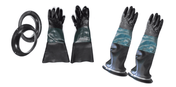 GUANTE NEOPRENO LARGO PARA CHARO DE ARENA