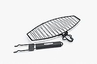 Grillpro Non Stick Fish Basket - Removable Handle