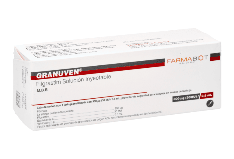 GRANUVEN(Filgrastim)1JERINGA,FRACCIV,037M2022SSAIV