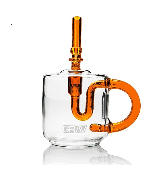 GRAV COFFE MUG GRAN CLEAR AMBER