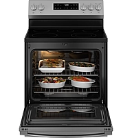 GE® GRF500PVSS 30" Free-Standing Electric Range with Crisp Mode