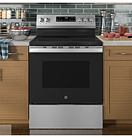 GE® GRF500PVSS 30" Free-Standing Electric Range with Crisp Mode
