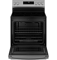 GE® GRF500PVWW 30" Free-Standing Electric Range with Crisp Mode