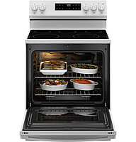 GE® GRF500PVWW 30" Free-Standing Electric Range with Crisp Mode