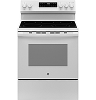 GE® GRF500PVWW 30" Free-Standing Electric Range with Crisp Mode
