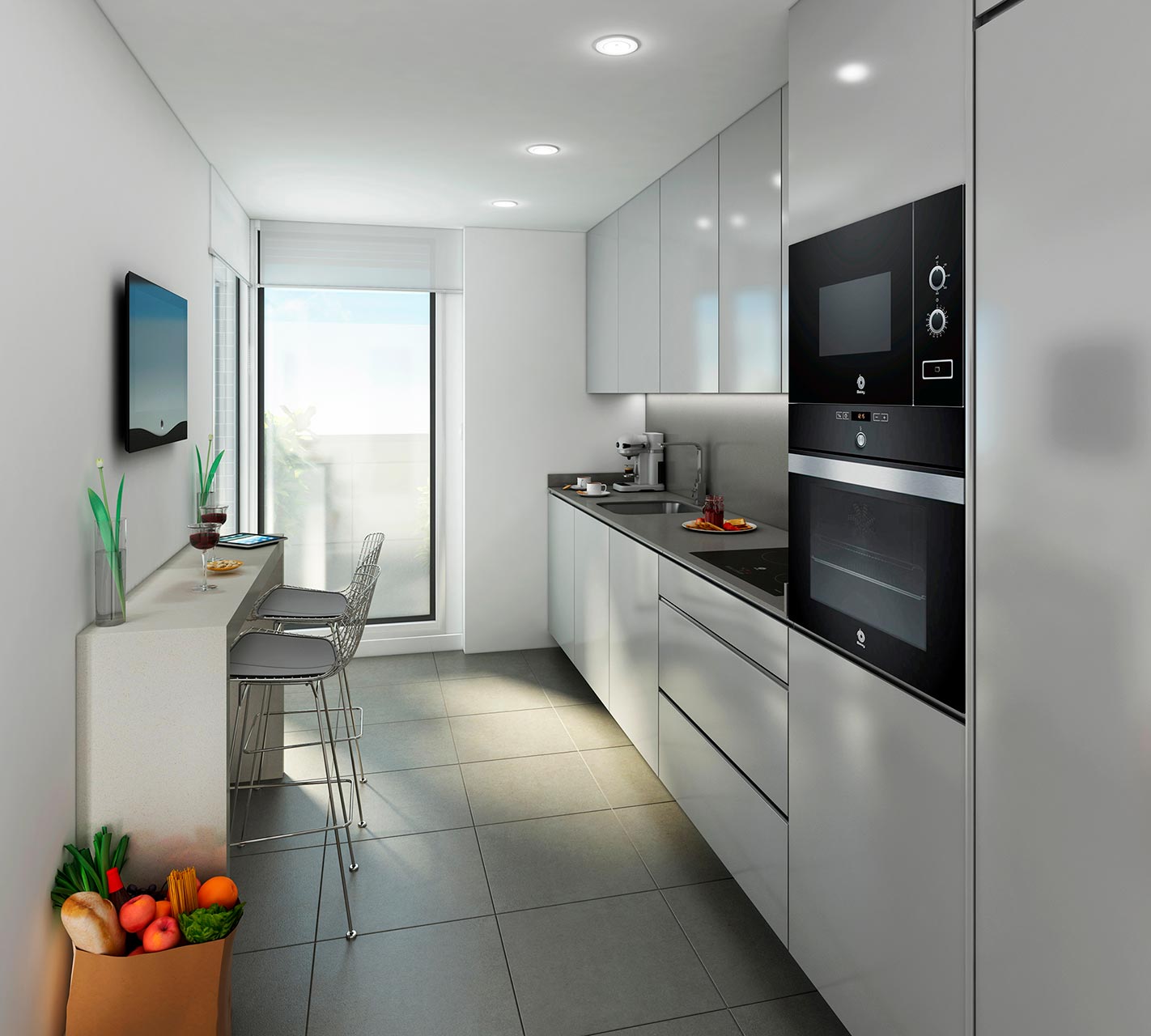 Luxe Panels C1-GRIS NUBE