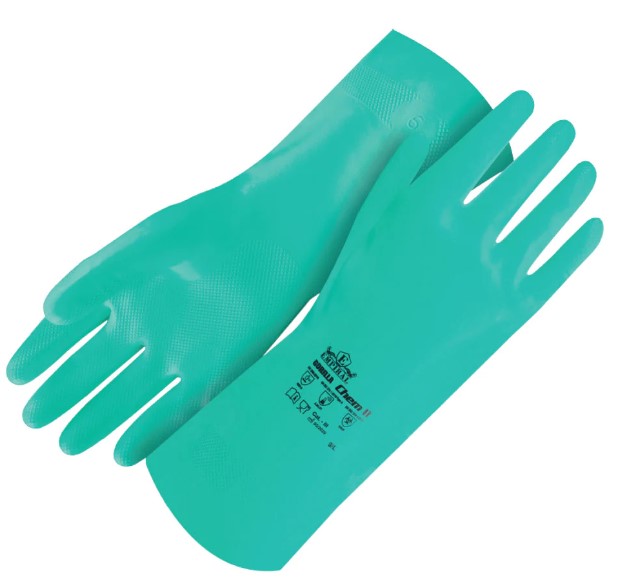 Nitrile Gloves Green Gorilla Chem II