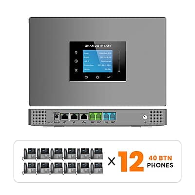 Grandstream Phone System Kits with 40-Button Phones  Grandstream Phone System Kits with 40-Button Phones