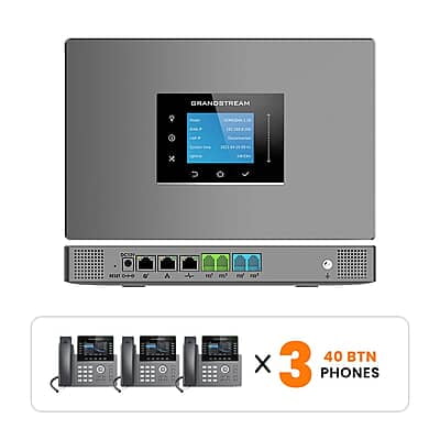 Grandstream Phone System Kits with 40-Button Phones  Grandstream Phone System Kits with 40-Button Phones