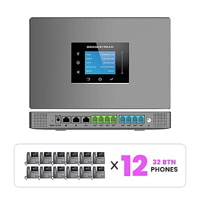 Grandstream Phone System Kits with 32-Button Phones Grandstream Phone System Kits with 32-Button Phones