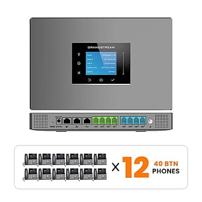 Grandstream Phone System Kits with 40-Button Phones  Grandstream Phone System Kits with 40-Button Phones