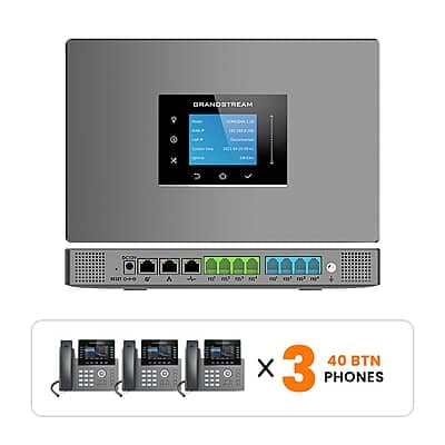 Grandstream Phone System Kits with 40-Button Phones  Grandstream Phone System Kits with 40-Button Phones