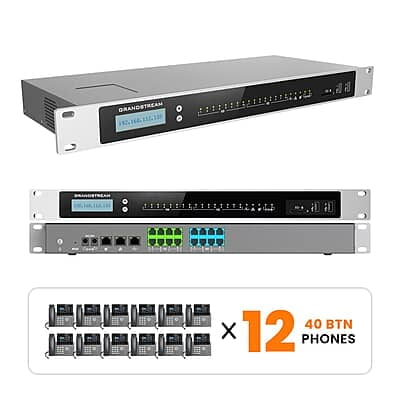 Grandstream Phone System Kits with 40-Button Phones  Grandstream Phone System Kits with 40-Button Phones