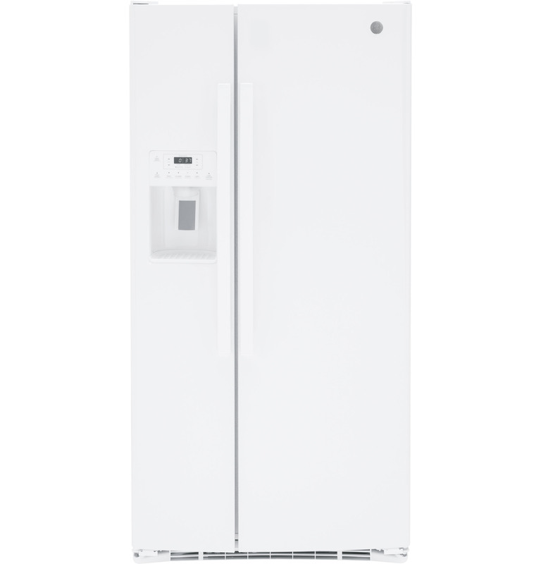 GE® GSE23GGP ENERGY STAR® 23.0 Cu. Ft. Side-By-Side Refrigerator