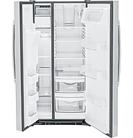 GE® GSS23GYPFS 23.0 Cu. Ft. Side-By-Side Refrigerator GE® GSS23GYPFS 23.0 Cu. Ft. Side-By-Side Refrigerator