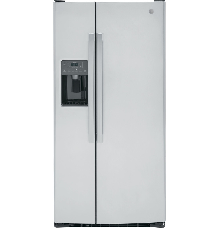 GE® GSS23GYPFS 23.0 Cu. Ft. Side-By-Side Refrigerator GE® GSS23GYPFS 23.0 Cu. Ft. Side-By-Side Refrigerator