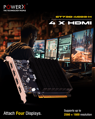 Power X Graphic Card 4GB - GT730 Power X Graphic Card 4GB - GT730