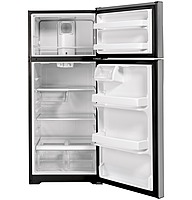 GE® GTE17GSNRSS ENERGY STAR® 16.6 Cu. Ft. Top-Freezer Refrigerator