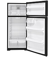 GE® GTE18DTNRBB ENERGY STAR® 17.5 Cu. Ft. Top-Freezer Refrigerator GE® GTE18DTNRBB ENERGY STAR® 17.5 Cu. Ft. Top-Freezer Refrigerator
