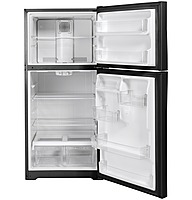 GE® GTE19DTNRBB ENERGY STAR® 19.2 Cu. Ft. Top-Freezer Refrigerator