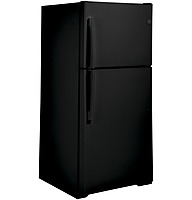 GE® GTE19DTNRBB ENERGY STAR® 19.2 Cu. Ft. Top-Freezer Refrigerator