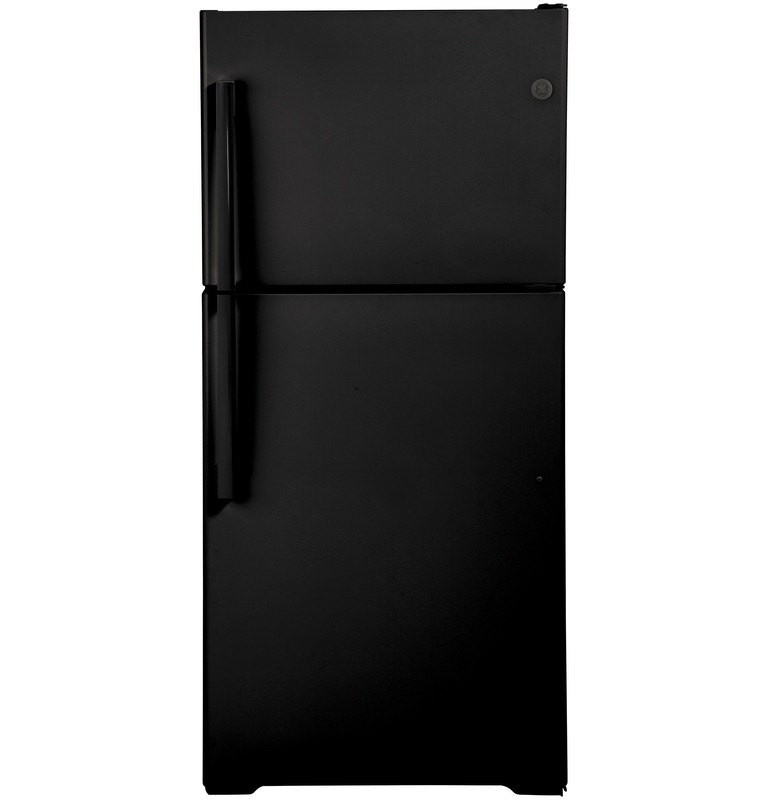 GE® GTE19DTNRBB ENERGY STAR® 19.2 Cu. Ft. Top-Freezer Refrigerator