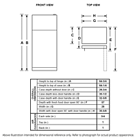 GE® Model # GTS17DTNRBB 16.6 Cu. Ft. Top-Freezer Refrigerator GE® Model # GTS17DTNRBB 16.6 Cu. Ft. Top-Freezer Refrigerator