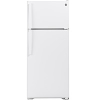 GE® GTS18GTNRWW 17.5 Cu. Ft. Top-Freezer Refrigerator GE® GTS18GTNRWW 17.5 Cu. Ft. Top-Freezer Refrigerator