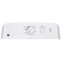 GE® GTX22EASKWW 6.2 cu. ft. Capacity Electric Dryer with Up To 120 ft. Venting and Shallow Depth GE® GTX22EASKWW 6.2 cu. ft. Capacity Electric Dryer with Up To 120 ft. Venting and Shallow Depth