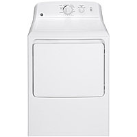 GE® GTX22EASKWW 6.2 cu. ft. Capacity Electric Dryer with Up To 120 ft. Venting and Shallow Depth GE® GTX22EASKWW 6.2 cu. ft. Capacity Electric Dryer with Up To 120 ft. Venting and Shallow Depth