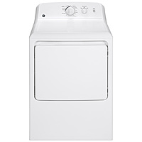 GE® GTX22GASKWW 6.2 cu. ft. Capacity Gas Dryer with Up To 120 ft. Venting and Shallow Depth GE® GTX22GASKWW 6.2 cu. ft. Capacity Gas Dryer with Up To 120 ft. Venting and Shallow Depth
