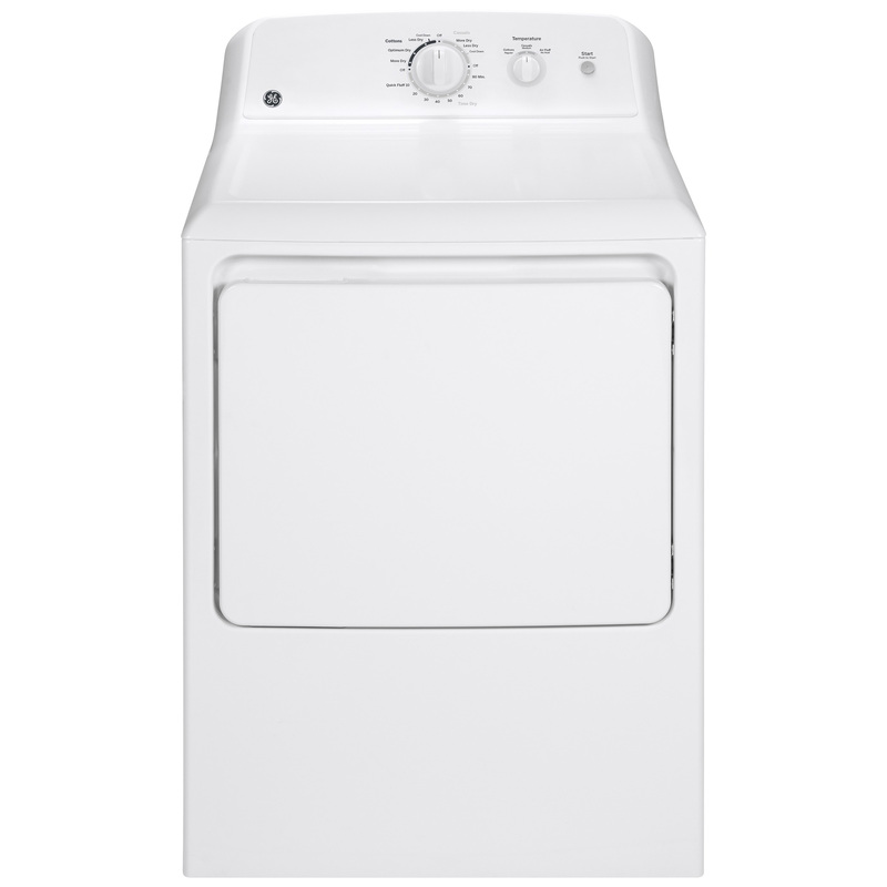 GE® GTX22GASKWW 6.2 cu. ft. Capacity Gas Dryer with Up To 120 ft. Venting and Shallow Depth GE® GTX22GASKWW 6.2 cu. ft. Capacity Gas Dryer with Up To 120 ft. Venting and Shallow Depth