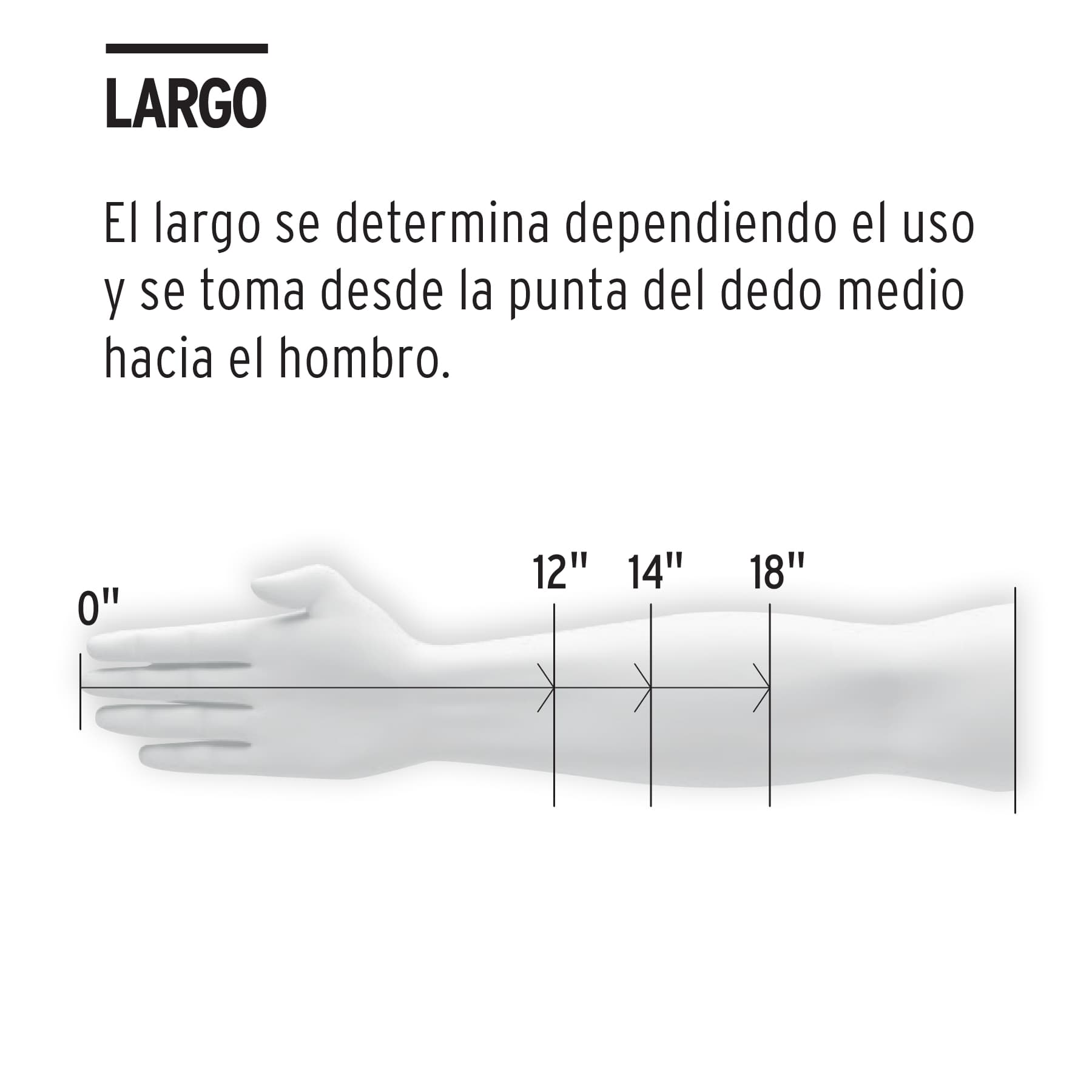 Guantes de látex industriales, medianos - GU-322 / 14268