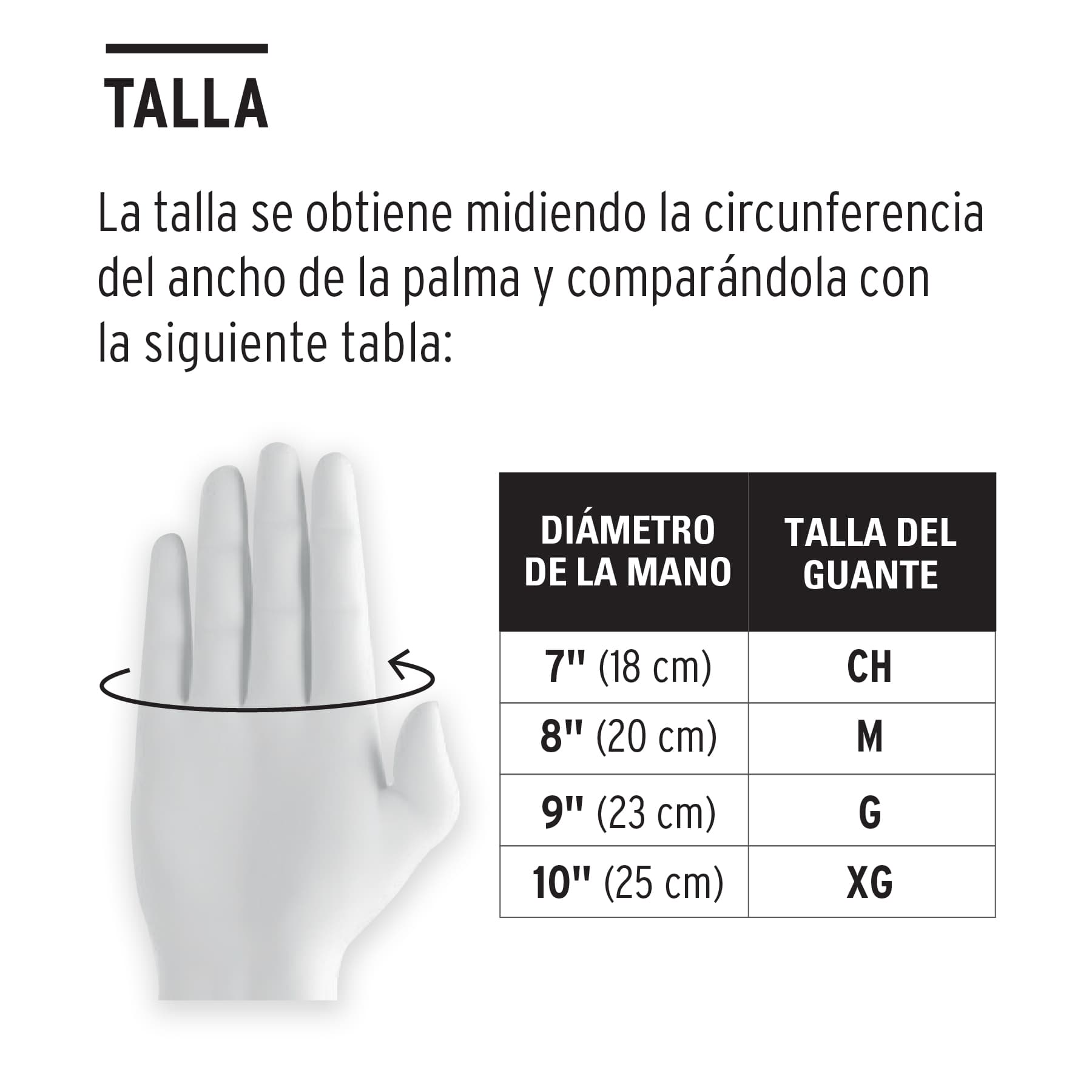Guantes de látex industriales, grandes - GU-323 / 14269