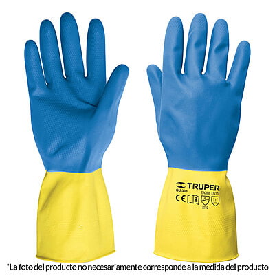 Guantes de látex reforzados para limpieza, chicos - GU-331 / 13297 Guantes de látex reforzados para limpieza, chicos - GU-331 / 13297