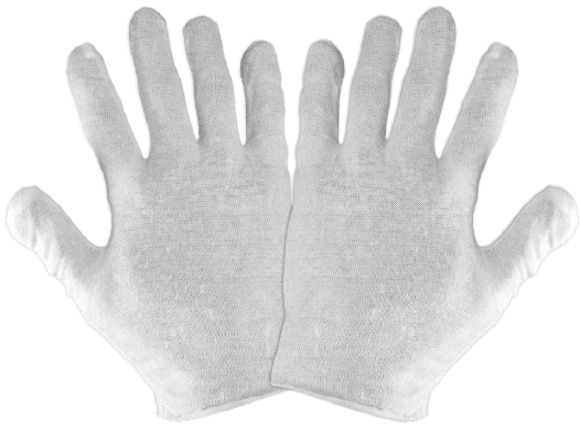 GUANTE DE INSPECTOR 100% ALGODON L100-W