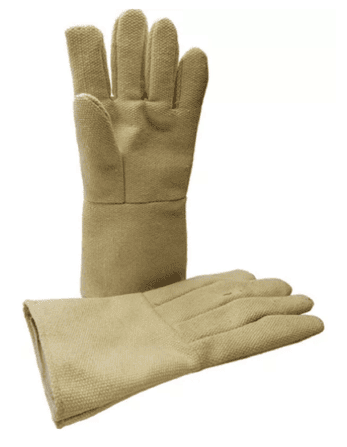 GUANTE DE KEVLAR AMARILLO P/1000 GRADOS