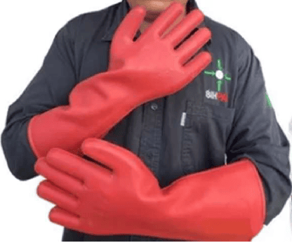 GUANTE DIELECTRICO 12KV ALTA VOLTAJE INSULADO