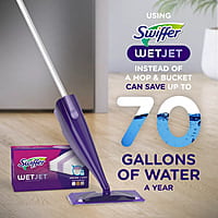 Swiffer WetJet Multi-Surface Floor Cleaner Spray Moping Pads Refill - Unscented 15 Count