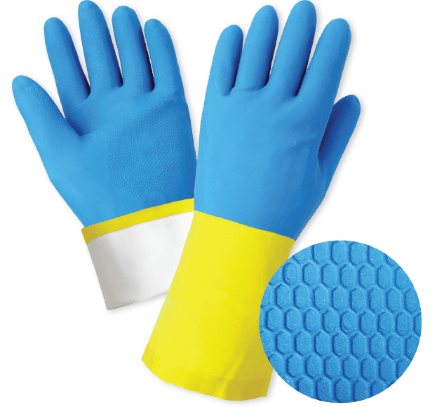 i. GUANTE NEOLATEX 14" LARGO NEOPRENO/LATEX