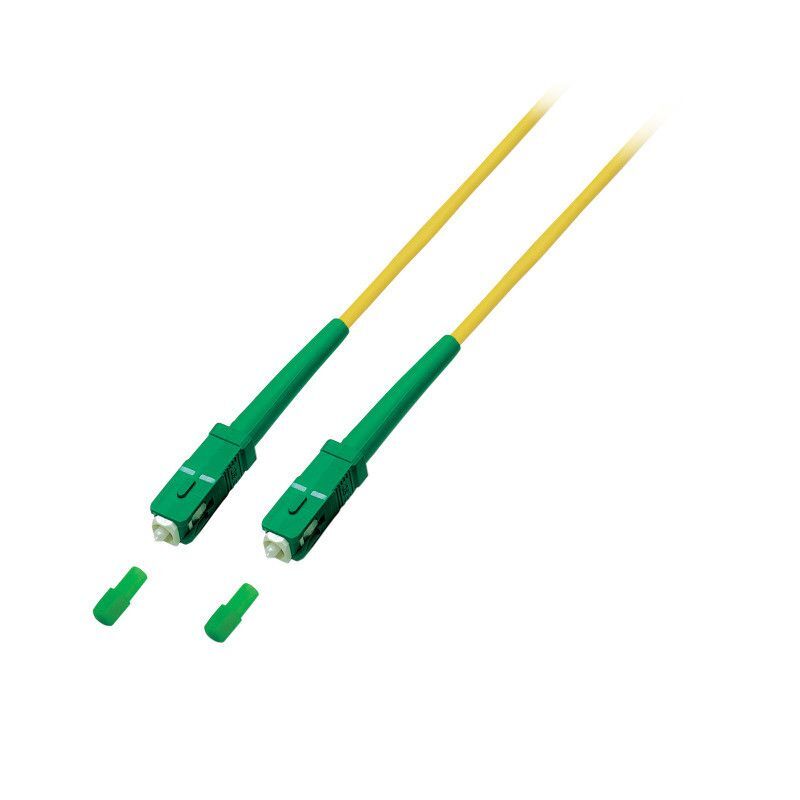 OS2 simplex fibre optic cable SC/APC-SC/APC 0,50m OS2 simplex fibre optic cable SC/APC-SC/APC 0,50m
