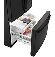 GE® GWE19J ENERGY STAR® 18.6 Cu. Ft. Counter-Depth French-Door Refrigerator