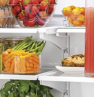 GE® GWE19J ENERGY STAR® 18.6 Cu. Ft. Counter-Depth French-Door Refrigerator GE® GWE19J ENERGY STAR® 18.6 Cu. Ft. Counter-Depth French-Door Refrigerator