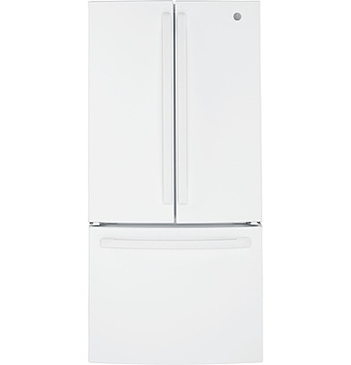 GE® GWE19J ENERGY STAR® 18.6 Cu. Ft. Counter-Depth French-Door Refrigerator