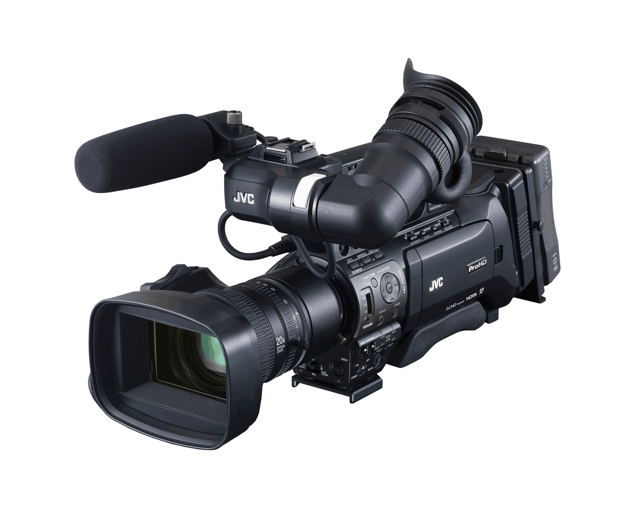 JVC GY-HM890RCHE Studio/ENG IP camcorder, no lens with 3G/4G/LTE/Wifi/FTP/Remote & Live Streaming