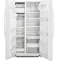 GE® GZS22DGJWW 21.9 Cu. Ft. Counter-Depth Side-By-Side Refrigerator GE® GZS22DGJWW 21.9 Cu. Ft. Counter-Depth Side-By-Side Refrigerator